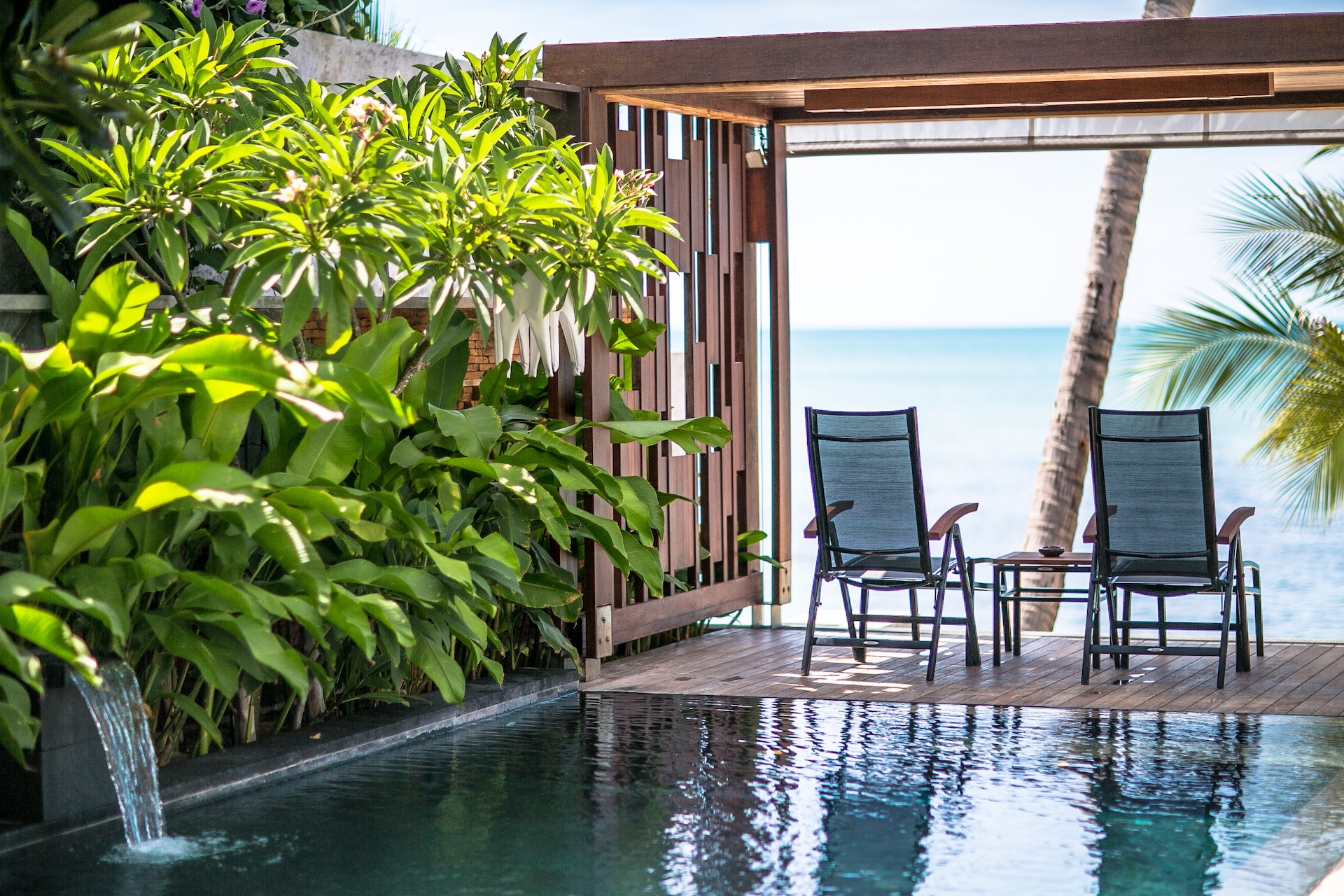 Three Bedroom Beachfront Pool Residence 2